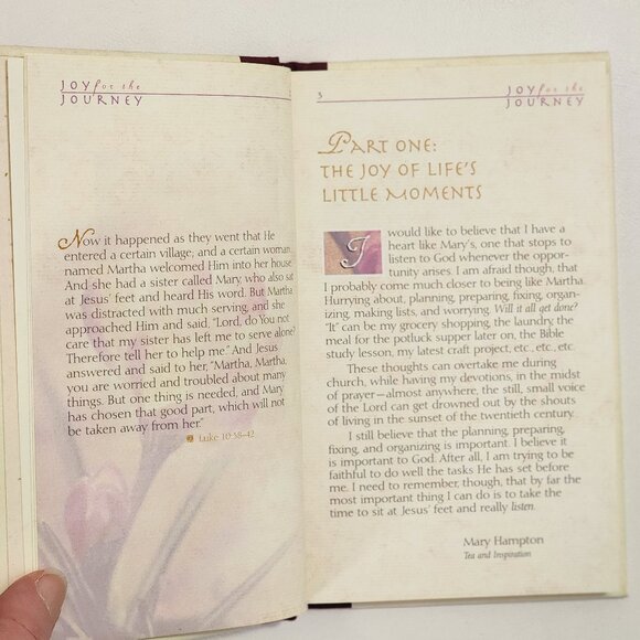 Joy for the Journey: A Woman's Book of Joyful Promises by Terri Gibbs - Picture 4 of 6